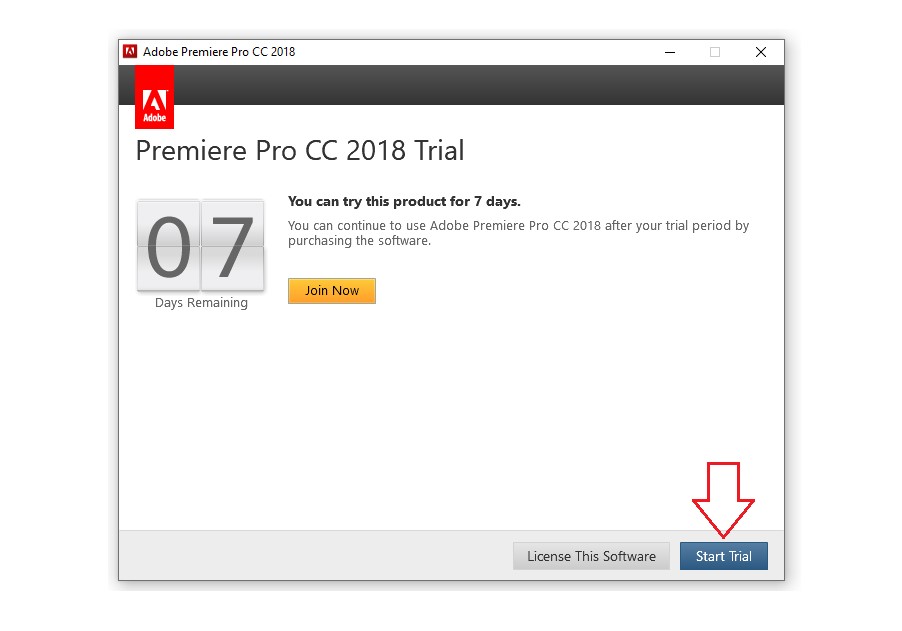 Hướng dẫn Tải và cài đặt Adobe Premiere Pro CC 2018
