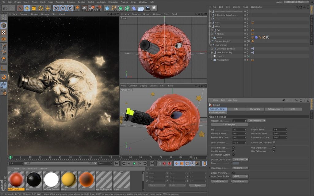 cài đặt Cinema 4D Studio R21