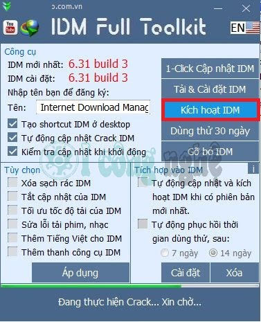 Hướng dẫn tải IDM 6.38 FULL CRACK