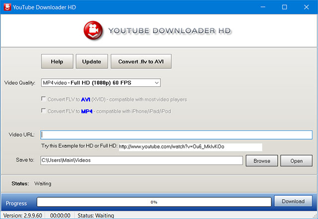 tải Youtube Downloader HD