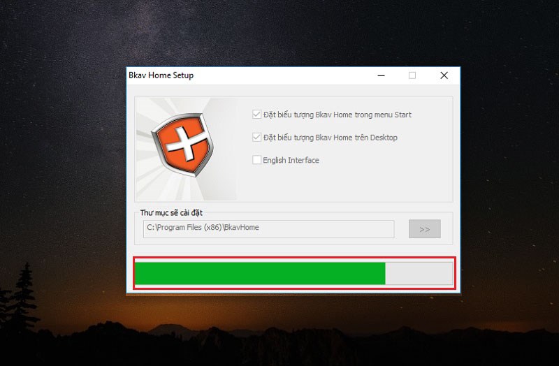 cài đặt phần mềm diệt virus BKAV Home miễn phí