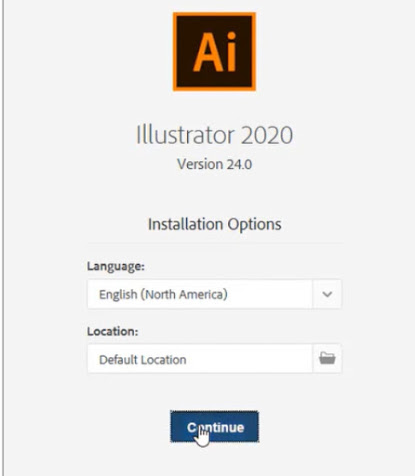 Hướng dẫn tải và cài đặt Adobe Illustrator CC 2020