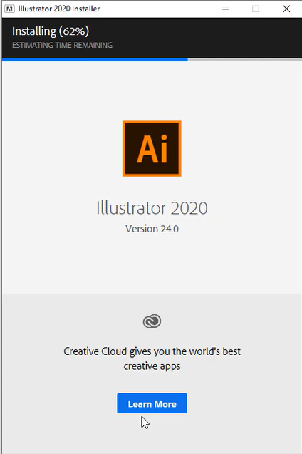 Hướng dẫn tải và cài đặt Adobe Illustrator CC 2020