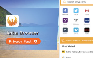 Download Anka Browser - Duyệt web ẩn danh