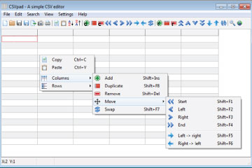 Download CSVPad - Phần mềm hỗ trợ chỉnh sửa file CSV