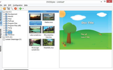 Download DVDstyler - Tạo và ghi video DVD