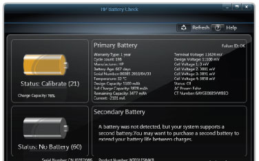 Download HP Battery Check 4.1.0.2 -  Kiểm tra tình trạng pin