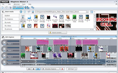 Download Magix Ringtone Maker 3.1.0.3 - Tạo nhạc chuông