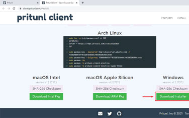 Download Pritunl - Tích hợp cấu hình OpenVPN dễ dàng