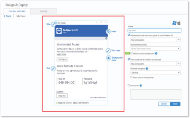 Download TeamViewer Host - Cải thiện hỗ trợ đa màn hình