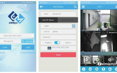 Download UMEye Pro - Truy cập camera giám sát