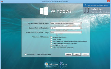 Download Windows 10 Transformation Pack 7.0