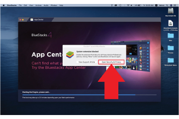 Android Bluestacks cho Mac - Cho phép sử dụng ứng dụng