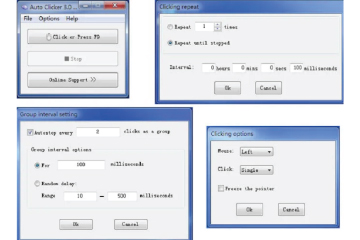 Download Auto Clicker by Shocker - Nhập chuột tự động