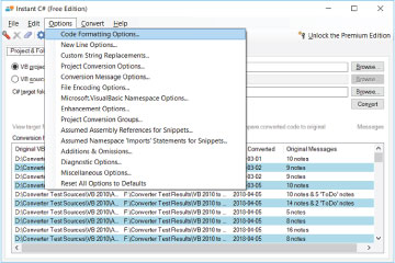 Download VB Net to C# Sharp Converter 1.0 - Chuyển đổi mã