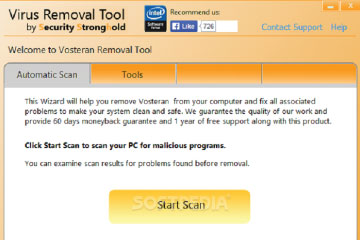 Download Vosteran Removal Tool 1.2 - Phần mềm diệt