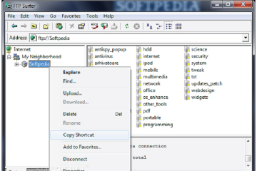 Download FTP Surfer 1.0.7 - Ứng dụng FTP trên Windows