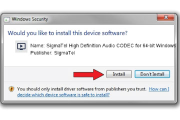 Download SigmaTel High Definition Audio CODEC