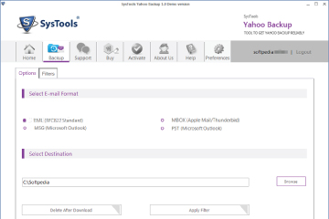 Download SysTools Yahoo Backup - Sao lưu dữ liệu Yahoo