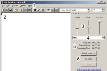 Download Ultra Hal Text to Speech Reader  2.0