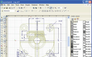 Download Autodesk AutoSketch - Đầy đủ chức năng thiết kế