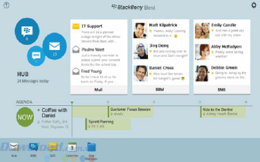 Download BlackBerry Blend - Kết nối qua cáp USB hoặc WiFi