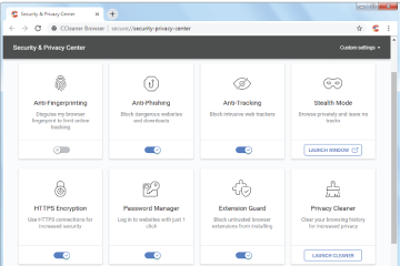 Download CCleaner Browser - Trình quản lý mật khẩu, bảo vệ