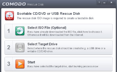 Download Comodo Rescue Disk - Diệt virus