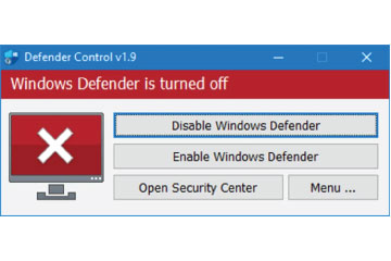 Download Defender Control - Phần mềm điều khiển và vô hiệu