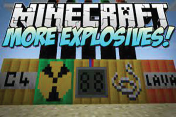 Download Even More Explosives Mod 1.12.2