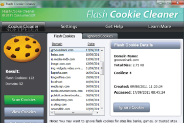 Download Flash Cookie Cleaner - Quản lý tập tin ẩn