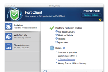 Download FortiClient for Mac - Ngăn ngừa virus, bảo vệ