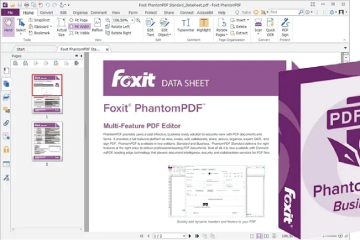 Download Foxit Phantom PDF Standard - Chuyển đổ định dạng