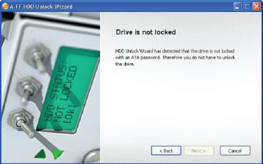 Download HDD Unlock Wizard - Bỏ password ổ cứng