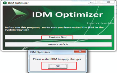 Download IDM Optimizer - Tăng tốc độ tải trên phần mềm IDM