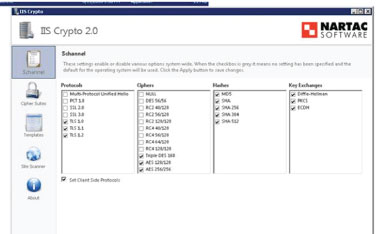 Download IIS Crypto 2.0 - Phần mềm Quản lý, vô hiệu hóa