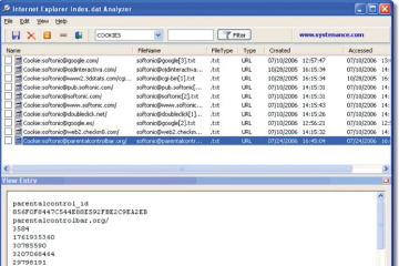 Download Index.dat Analyzer 2 - Dọn dẹp máy tính