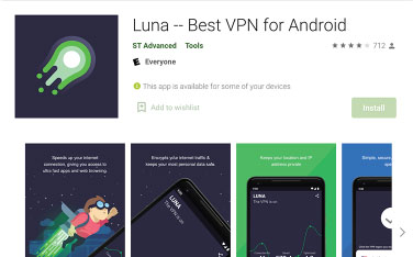 Download Luna VPN - Trình chặn quảng cáo