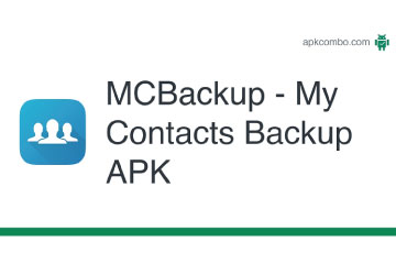 Download MCBackup - Ứng dụng sao lưu danh bạ