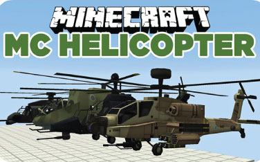 Download MC Helicopter Mod  1.7.10 - Mod máy bay