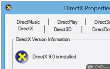 Download Microsoft DirectX Control Panel  - Tối ưu hóa