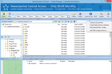 Download NewsLeecher - Tải phần mềm Usenet