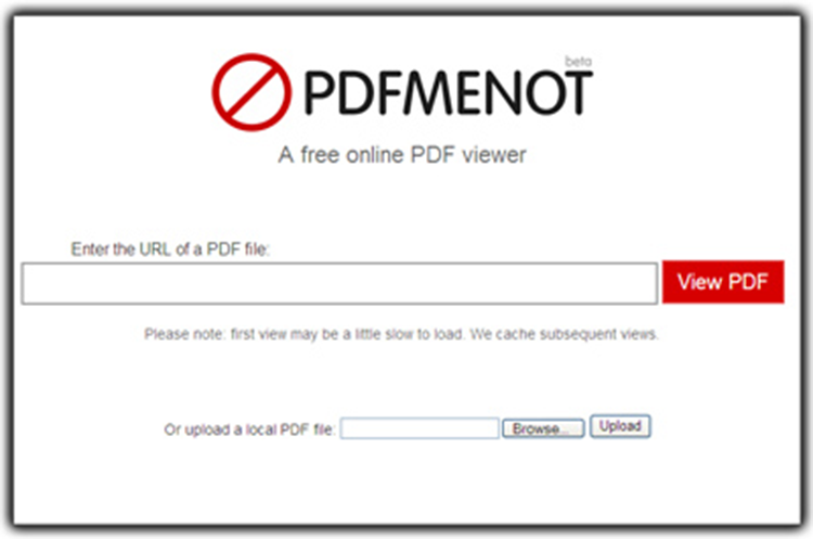 Download PDFMeNot - Chương trình xem PDf trực tuyến