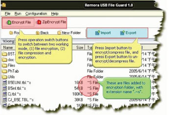 Download Remora USB File Guard - Bảo vệ thông tin