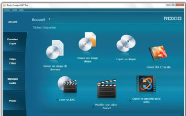 Download Roxio Creator NXT - Chỉnh sửa dữ liệu dvd