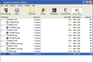 Download dupeGuru Picture Edition for Linux - Quản lý ảnh