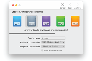 Download iArchiver for Mac - Ứng dụng lưu trữ miễn phí