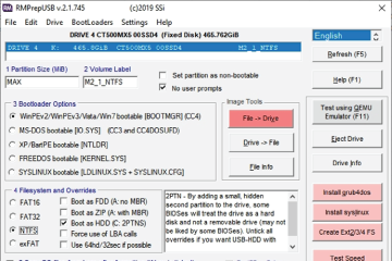 Download RMPrepUSB - Quản lý, bảo mật dữ liệu USB