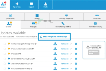 Download HP Support Assistant - Kiểm tra, khắc phục lỗi