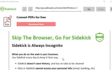 Download Sidekick Private  - Bảo mật, chặn quảng cáo